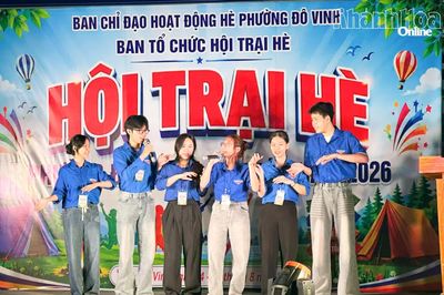 Khai mạc Hội trại hè phường Đô Vinh lần thứ I năm 2026