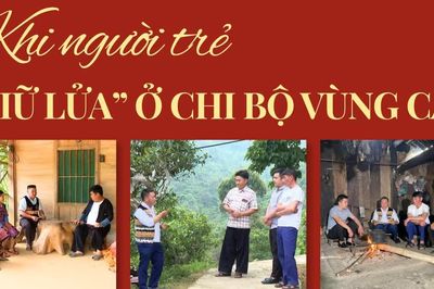 Khi người trẻ "giữ lửa" ở chi bộ vùng cao