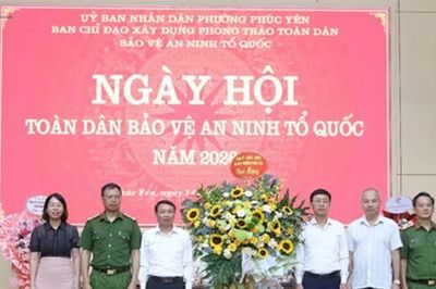 Ngày hội Toàn dân bảo vệ an ninh Tổ quốc phường Phúc Yên năm 2026