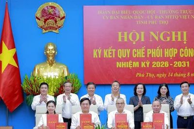 Ký kết quy chế phối hợp công tác nhiệm kỳ 2026 - 2031
