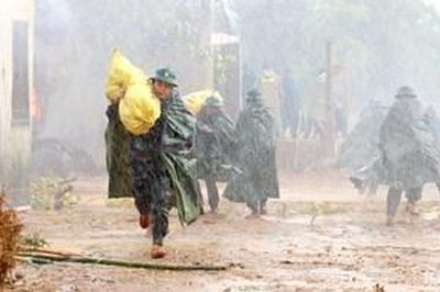 Diễn tập nâng cao năng lực phòng, chống bão lụt và tìm kiếm cứu nạn