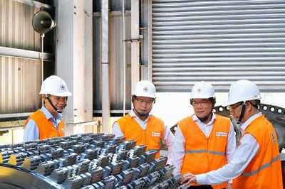 Tổng Giám đốc EVNGENCO3 kiểm tra, chỉ đạo công tác đại tu tại Nhà máy điện Phú Mỹ 2.1