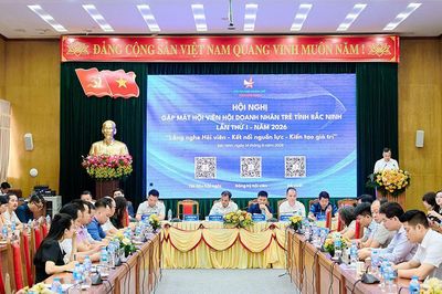 Hội Doanh nhân trẻ Bắc Ninh kết nối, mở rộng cơ hội cho doanh nghiệp hội viên