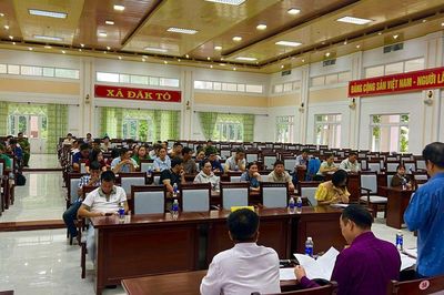 Quảng Ngãi: Đấu giá 16 thửa đất tại Đăk Tô, thu ngân sách gần 21 tỷ đồng