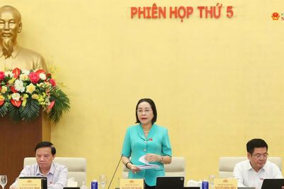 Ủy ban Thường vụ Quốc hội cho ý kiến về việc giải trình, tiếp thu, chỉnh lý đối với 3 dự thảo Luật