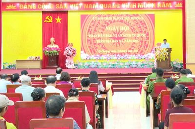 Xã Tây Phương phát huy sức mạnh toàn dân bảo vệ an ninh Tổ quốc