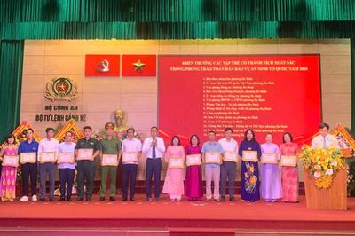 Phường Ba Đình đẩy mạnh 'Toàn dân bảo vệ an ninh Tổ quốc'