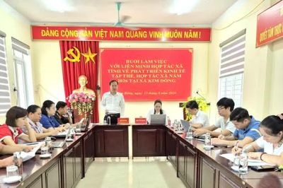 Xã Kim Đồng 4 hợp tác xã với tổng vốn điều lệ 12,2 tỷ đồng