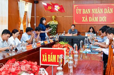 Xã Đầm Dơi kiến nghị tỉnh ưu tiên bố trí vốn đầu tư hạ tầng vùng nuôi thuỷ sản