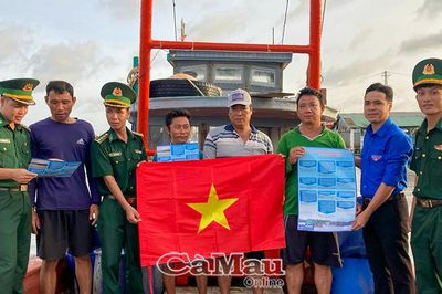 Đất Mũi quyết liệt chống khai thác IUU, khai thác huỷ diệt