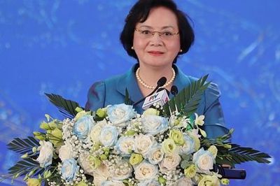 Phó Thủ tướng Chính phủ Phạm Thị Thanh Trà dự Lễ khởi công 5 dự án trọng điểm tại xã Thịnh Minh, tỉnh Phú Thọ