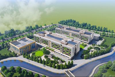 Cận cảnh 'đô thị đại học' của ĐH Quốc gia Hà Nội trước ngày đón 17.000 sinh viên