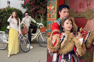Việt Anh và Quỳnh Nga 'dính nhau như sam' kể từ khi công khai