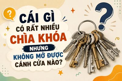 Cái gì có rất nhiều chìa khóa nhưng không mở được cánh cửa nào?