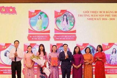 Phường Phú Thượng thành lập tổ chức Đảng tại các trường học sau sắp xếp