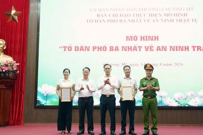Chương Mỹ giữ bình yên từ cơ sở