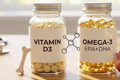 Tác dụng khi bổ sung vitamin D và omega-3