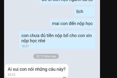 Xúc động nữ sinh nhắn tin 'con chưa đủ tiền nộp học', nhà trường lập tức tìm cách giúp đỡ