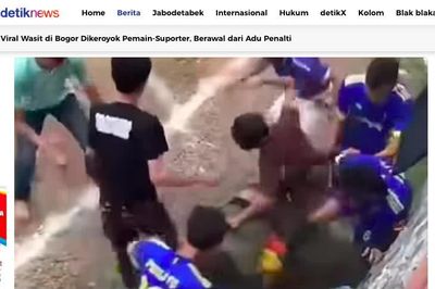 Thực hư thông tin 'trọng tài bị đánh hội đồng đến chết' tại Indonesia