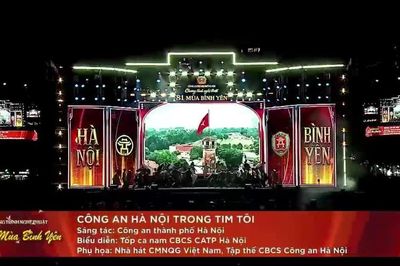 Ca khúc 'Công an Hà Nội trong trái tim tôi'