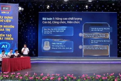 Sơn La lần đầu thi ứng dụng AI, khai thác kho dữ liệu dùng chung