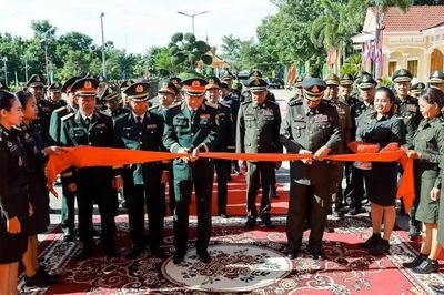 Khánh thành công trình hữu nghị, gắn chặt tình đoàn kết giữa Quân đội nhân dân Việt Nam và Quân đội Hoàng gia Campuchia