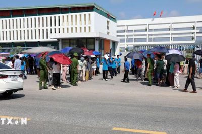 Hoàn thành kỳ thi lại tại điểm thi Trường Trung học Phổ thông Chuyên Tuyên Quang