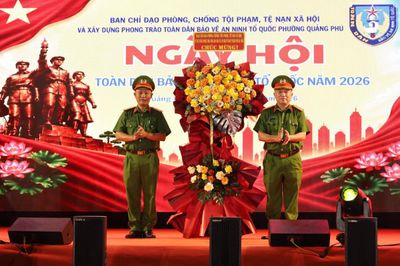 Phát huy sức mạnh nhân dân, xây dựng phường Quảng Phú an toàn, phát triển