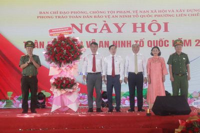 Liên Chiểu được thành phố chọn là một trong những địa phương tổ chức điểm Ngày hội toàn dân bảo vệ an ninh Tổ quốc