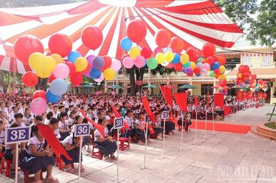 Bộ GD&ĐT tổ chức lễ khai giảng chung toàn quốc năm 2026
