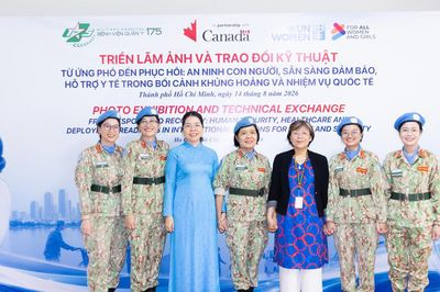 Bệnh viện Quân y 175 và UN Women tăng cường sẵn sàng bảo đảm y tế lấy con người làm trung tâm