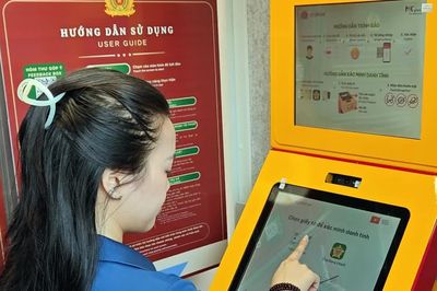 Ra mắt Ki-ốt 'Trạm cảnh sát thông minh' đầu tiên