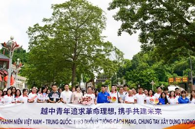 Thanh niên Việt Nam đặt chân đến Quảng Tây, tiếp nối hành trình theo dấu chân Bác Hồ