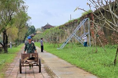 Nan giải bài toán tạo 'màu thời gian' trong việc tu bổ Hoàng thành Huế