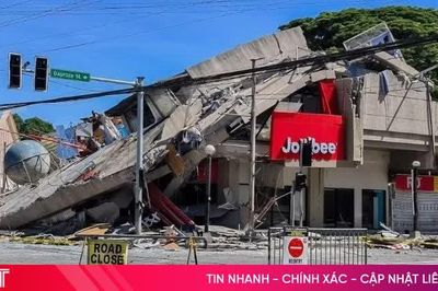 Động đất có độ lớn 7,7 ngoài khơi Indonesia