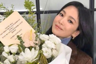 Báo Hàn Quốc khen Song Hye Kyo đẹp hơn cả hoa