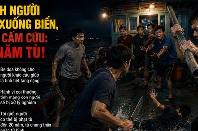 Án lệ về 'phạm tội đến cùng' về hành vi đánh ngã nạn nhân xuống biển còn cấm cứu
