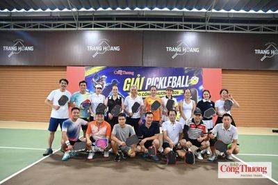 Sôi động Giải Pickleball Báo Công Thương 2026