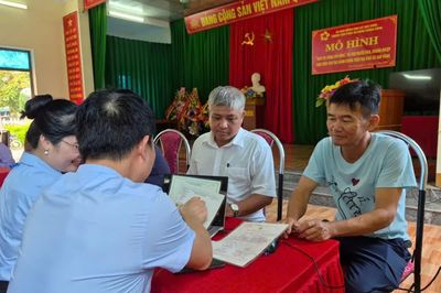 Đưa “Dịch vụ công lưu động” về thôn