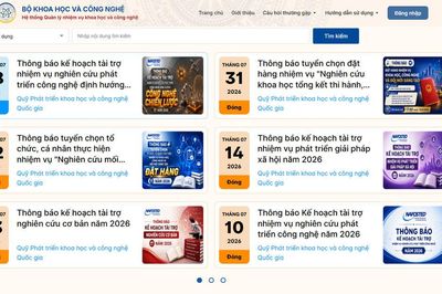 Đẩy mạnh quản lý nhiệm vụ khoa học, công nghệ trên môi trường số