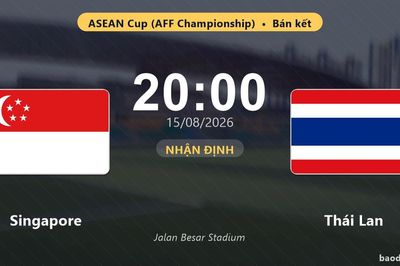 Nhận định Singapore vs Thái Lan: đội hình dự kiến