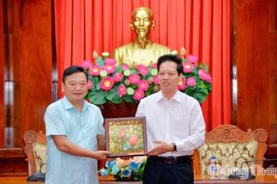 Đoàn công tác tỉnh Hà Tĩnh trao đổi, học tập kinh nghiệm tại Đồng Tháp
