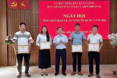 Ngày hội Toàn dân bảo vệ an ninh Tổ quốc xã Tả Lèng năm 2026