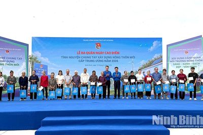 Lễ ra quân Ngày cao điểm “Tình nguyện chung tay xây dựng nông thôn mới” cấp Trung ương năm 2026