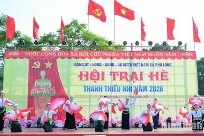 Xã Phú Long tổ chức Hội trại hè thanh, thiếu nhi năm 2026