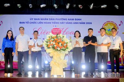 Liên hoan Tiếng hát Vàng Anh phường Nam Định năm 2026
