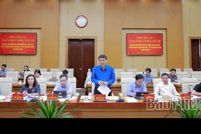 Ủy ban Văn hóa và Xã hội của Quốc hội khảo sát tại tỉnh Phú Thọ
