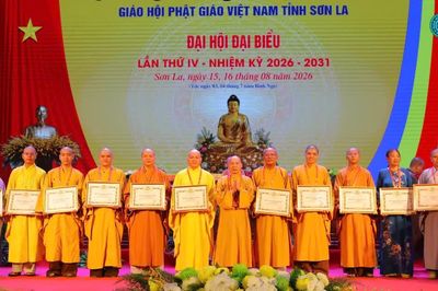 Sơn La: Ngày làm việc đầu tiên Đại hội đại biểu Phật giáo tỉnh lần thứ IV, nhiệm kỳ 2026-2031