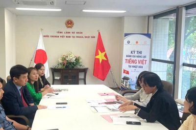 Lần đầu tiên tổ chức thi đánh giá năng lực tiếng Việt ở nước ngoài