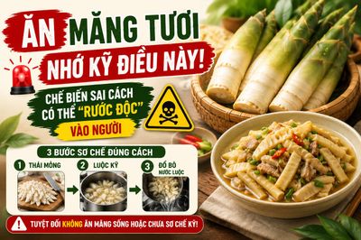 Ăn măng tươi nhớ kỹ điều này, chế biến sai cách có thể 'rước độc' vào người